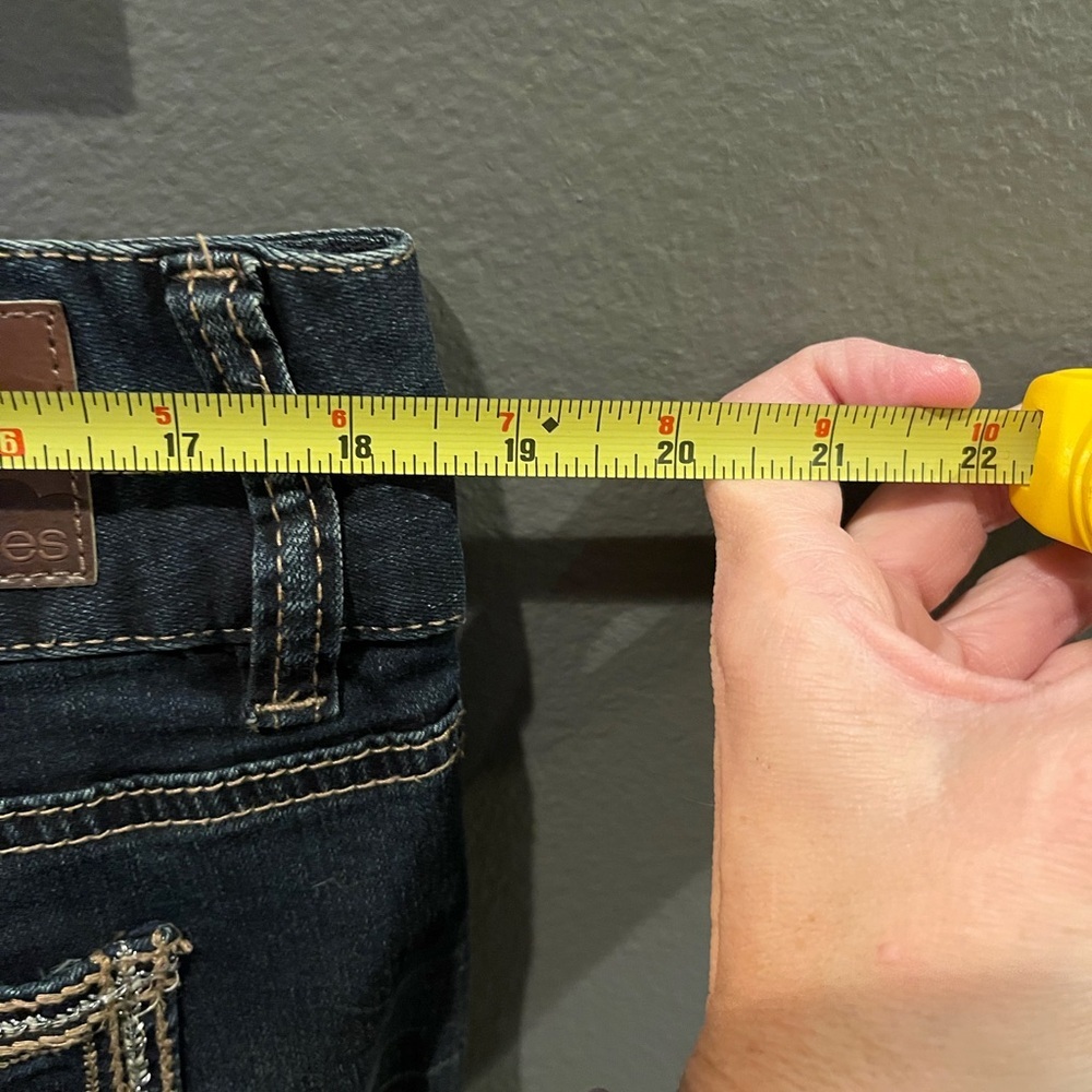 Maurices Dark Blue Straight Leg Jeans - Picture 3 of 5